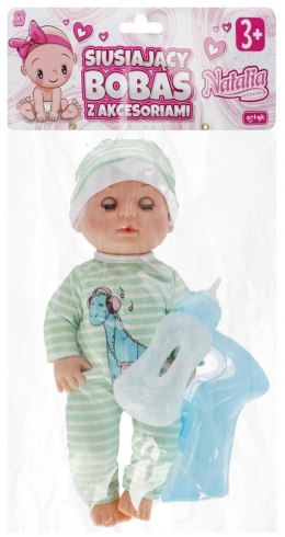 28CM BABY DOLL IN A HAT ACCESSORIES BLUE PBH ARTICLE 127991 ARTICLE TOYS