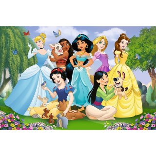 PUZZLE 104 ELEMENTS PRINCESS IN THE GARDEN TREFL 50019 TREF TREFL