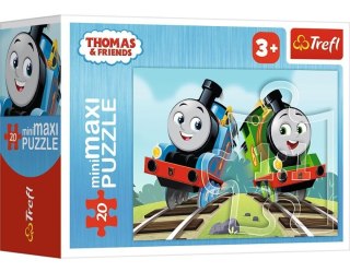 PUZZLE 20 ELEMENTS MINIMAXI WITH TOMEK IS HAPPY TREFL 21150 TR TREFL