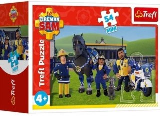 PUZZLE 54EL MINI FIREMAN SAM ON READY TREFL 19759 TREFL