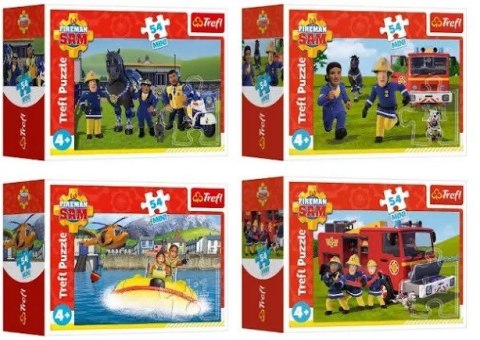 PUZZLE 54EL MINI FIREMAN SAM ON READY TREFL 19761 TREFL