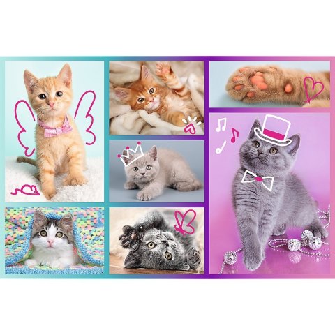 PUZZLE 60 PIECES SWEET KITTENS TREFL 17373 TR TREFL