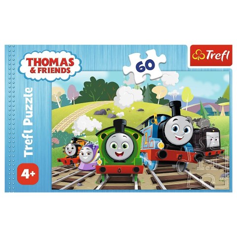 PUZZLE 60 PIECES TOMEK ON A TRIP TREFL 17379 TR TREFL