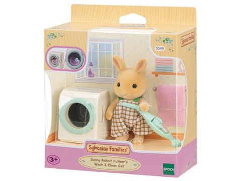 SYLVANIAN TATA KROLIKOW WASHING MACHINE VACUUM CLEANER 5549 W6 EPOCH