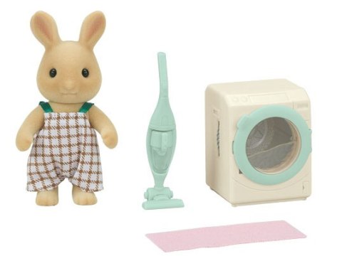 SYLVANIAN TATA KROLIKOW WASHING MACHINE VACUUM CLEANER 5549 W6 EPOCH