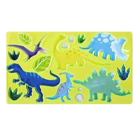 DRAWING TEMPLATE PLASTIC DINOSAURS/COSMOS STARPAK 505501 STARPAK