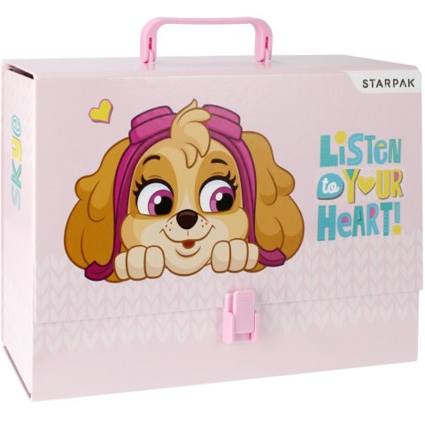 BRIEFCASE WITH A HANDLE A4 95 MM PAW PATROL STARPAK 508103 STARPAK