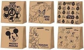 DECORATIVE BAG 250X250 HARD KRAFT DISNEY CANPOL TKD-25 CANPOL-ALBUMS AND BAGS