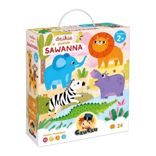 CZCZZU WILD PUZZLE SAVANNA 24EL BRIGHT JUNIOR MEDIA