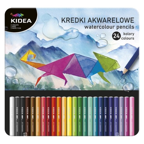 AQUA OLO PENCILS 24KOL/180 KIDEA DERF MET PUD DERFORM