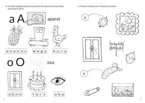 ED BOOKLET. A4 LEARNING TO READ STICKER DARK 156900