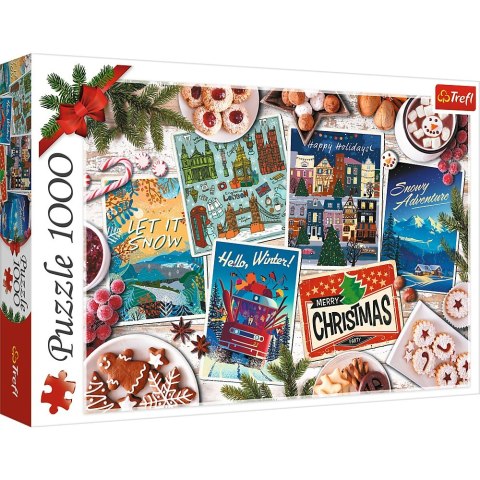 PUZZLE 1000 PIECES WINTER MEMORIES TREFL 10730 TR