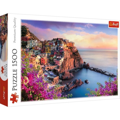 PUZZLE 1500 PIECES VIEW OF MANAROLA TREFL 26137