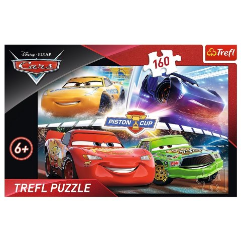 PUZZLE 160 PIECES WINNING RACE CARS 3 TREFL 15356