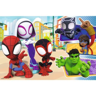 PUZZLE 24 PIECES MAXI SPIDEY AND FRIENDS PUD TREFL 14348 TREF