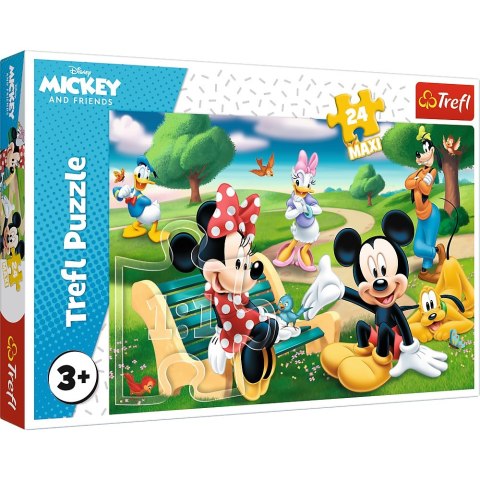 PUZZLE 24 pcs. MAXI MICKEY MOUSE PUD TREFL 14344 TREF