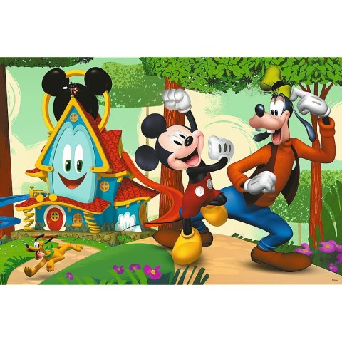 PUZZLE 24 pcs. SUPER MAXI MICKEY MERRY HOUSE TREFL 41012 TREF TREFL