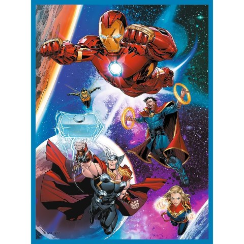 PUZZLE 2IN1 MEMOS HEROES IN ACTION AVENGERS TREFL 93333 TR TREFL