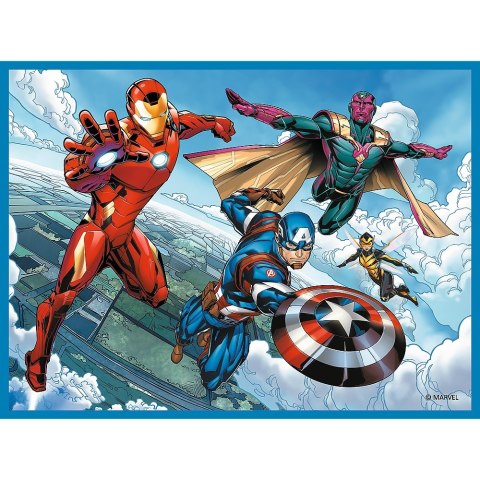 PUZZLE 2IN1 MEMOS HEROES IN ACTION AVENGERS TREFL 93333 TR TREFL