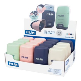 Sharpener - eraser MILAN COMPACT 1918, PUD. 16 PCS. MILAN