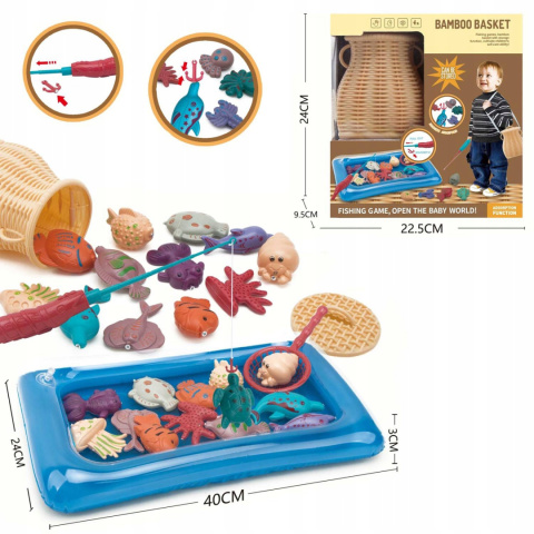 FISH GAME MAGNET AKC 22X9X24 WB