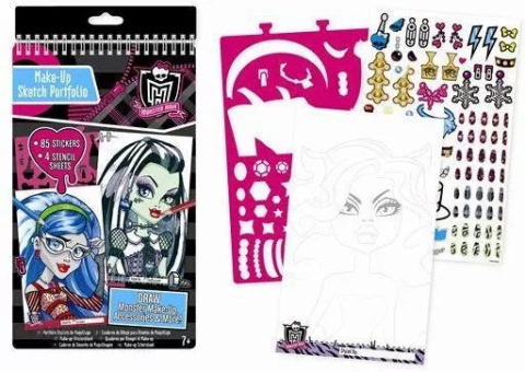 Monster High | Spooky Makeup Sketchbook