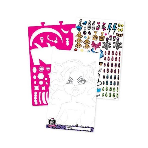 Monster High | Spooky Makeup Sketchbook