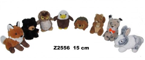 PLUSH TOY ANIMALS 15CM MIX SA SUN-DAY