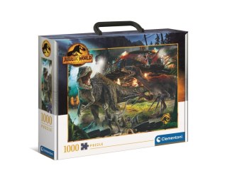 PUZZLE 1000 PIECES SUITCASE JURASSIC CLEMENTONI 39699 CLEMENTONI