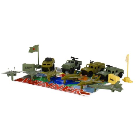 MILITARY SET 17PCS 22X27X5 MC PBH 48/96 MEGA CREATIVE