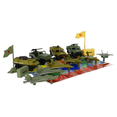 MILITARY SET 17PCS 22X27X5 MC PBH 48/96 MEGA CREATIVE