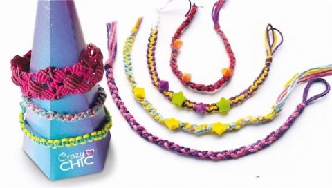 CREATIVE SET CRAZY CHIC FRIENDSHIP BRACELETS CLEMENTONI 18769 CLM CLEMENTONI