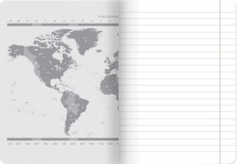 TOP 2000 CITY/GRADIENT NOTEBOOK, A5 96 RULED SHEETS WITH HAMELIN MARGIN