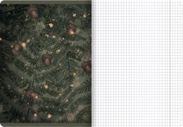 TOP 2000 FOREST/ICE NOTEBOOK, A5 32 GRID PAGES WITH MARGIN HAMELIN