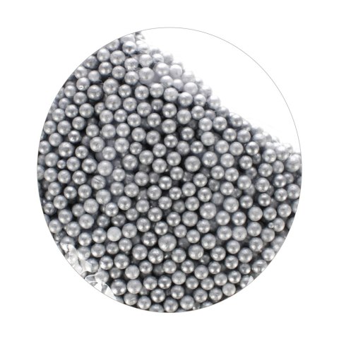 DECORATIVE STYROFOAM BALLS SILVER 10G 7MM CRAFT WITH FUN 501465 CRAFT WITH FUN