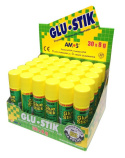 Glue stick Amos 8g - Package display 30 pcs