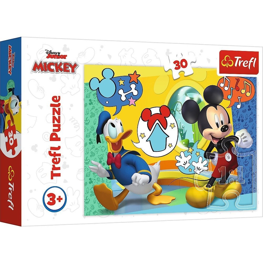 Mickey Mouse and the Cheerful House - Puzzle 30 el