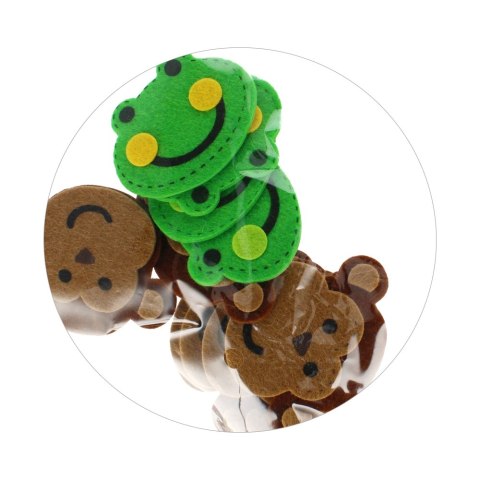 DECORATIVE FELT FROG/MONKEY CRAFT WITH FUN 463765