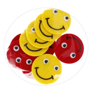 DECORATIVE SELF-ADHESIVE FELT EMOTE CRAFT WITH FUN 463451