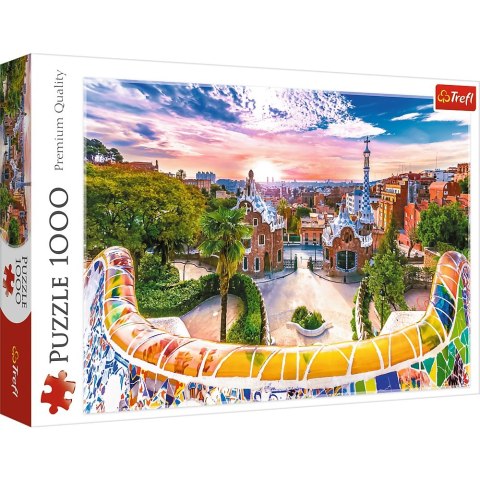 PUZZLE 1000EL SUNSET OVER BARCELONA TREFL 10711 TR