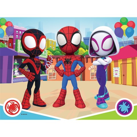 PUZZLE 30 PIECES ADVENTURES SPIDEY AI FRIENDS TREFL 18285 TR