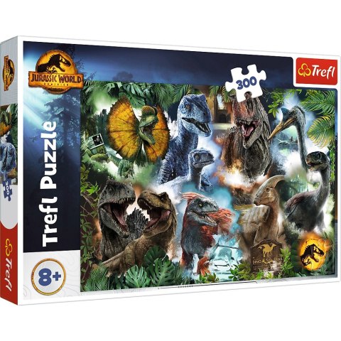 PUZZLE 300EL FAVORITE DINOSAURS PUD TREFL 23013 TR