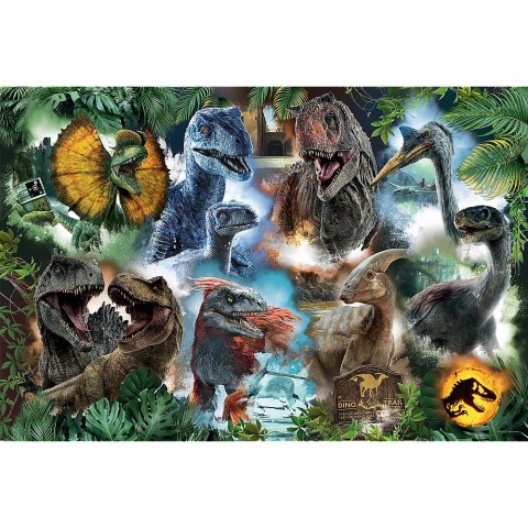 PUZZLE 300EL FAVORITE DINOSAURS PUD TREFL 23013 TR