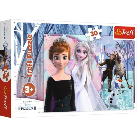 PUZZLE 30 pcs. MAGIC FROZEN PUD TREFL 18275 TR