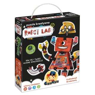 CREATIVE PUZZLE ROBOT LAB CZUCZU BRIGHT JUNIOR MEDIA