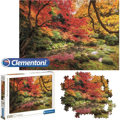 Puzzle 1500 pieces "Autumn Park" - Clementoni 31820