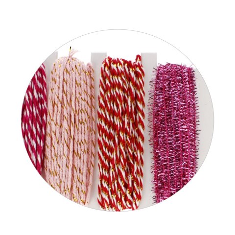 DECORATIVE STRING 10 M PINK CRAFT WITH FUN 463919