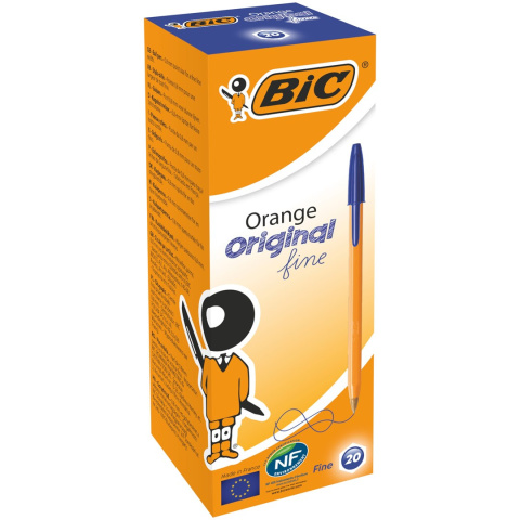 BIC Orange Pen - Blue - Pack of 20