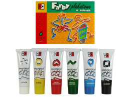 PLAK PAINTS 6 COLOR 30ML IN TUBE ONE MIX COL PUD 1/10 UNITY