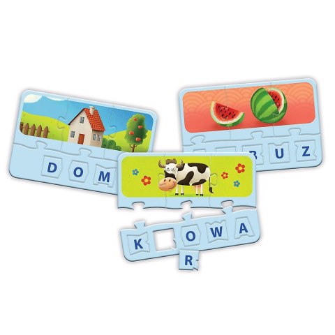 EDUCATIONAL GAME LITTLE EXPLORER WE MAKE WORDS TREFL 01950 TR